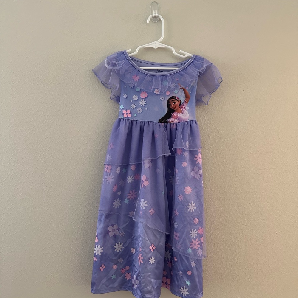 Disney Princess Encanto Isabella girls nightgown size 4/5 XS